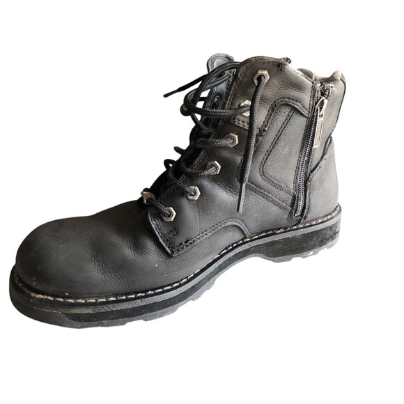 Harley Davidson Biker Motorcycle Boots Mens Size 12 Black D906040 main image 4